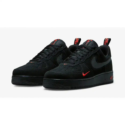 Dark Mode Verified: AF1 "Multi Swoosh" Black/Crimson Review