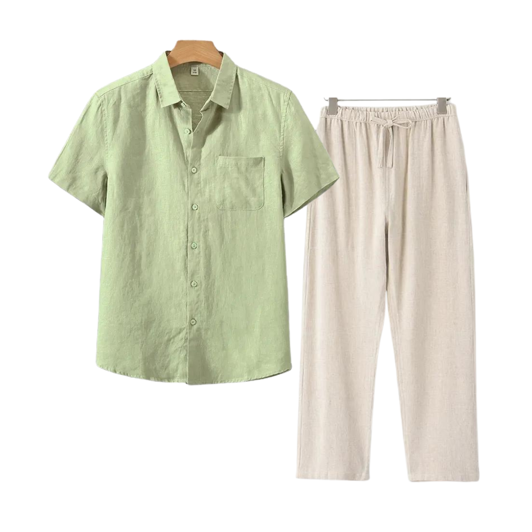 TheighT Linen Set (Short) VIP