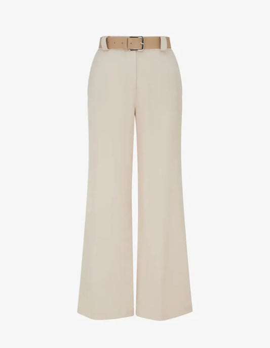 Beige Straight-Leg Pants. Beige colorway.