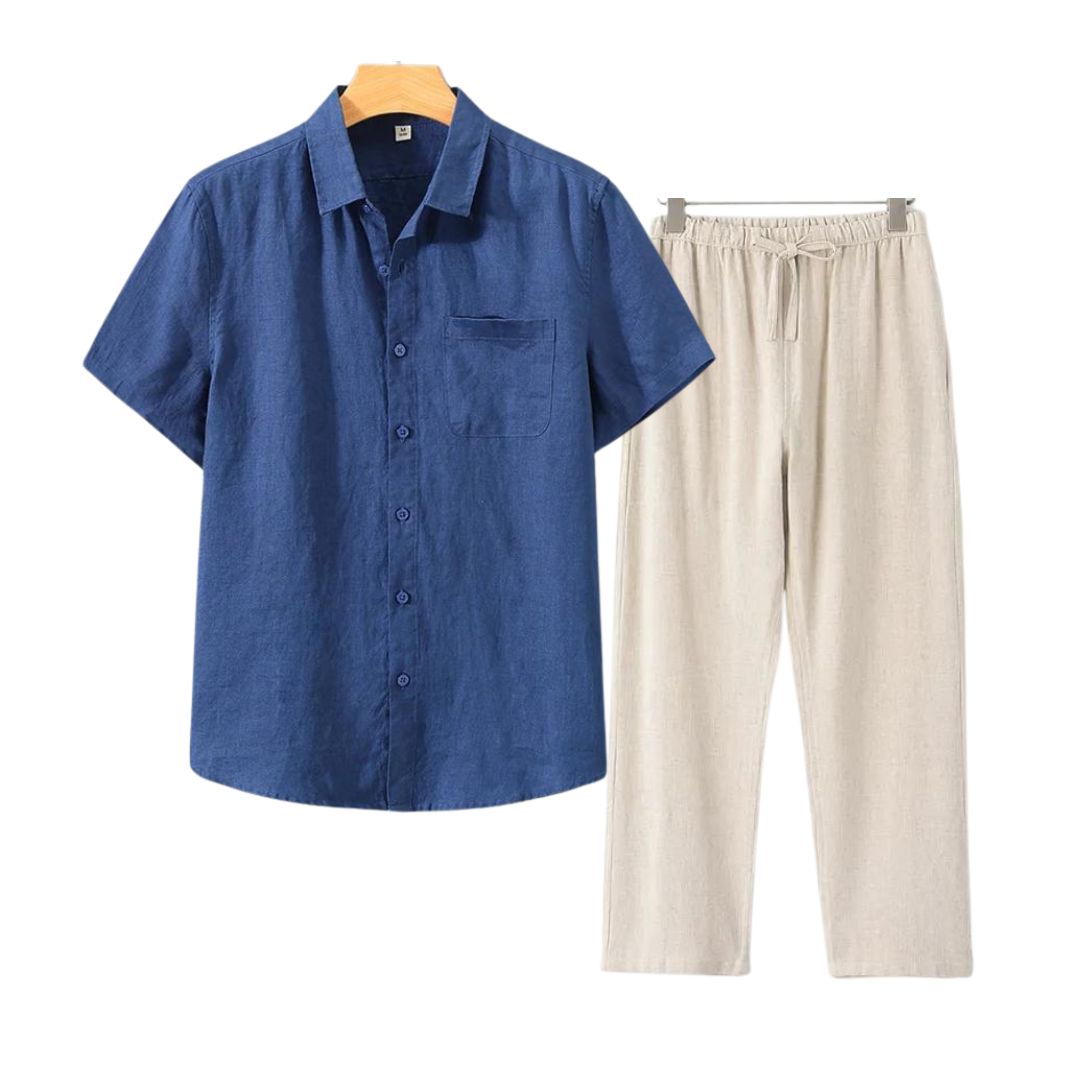 TheighT Linen Set (Short) VIP