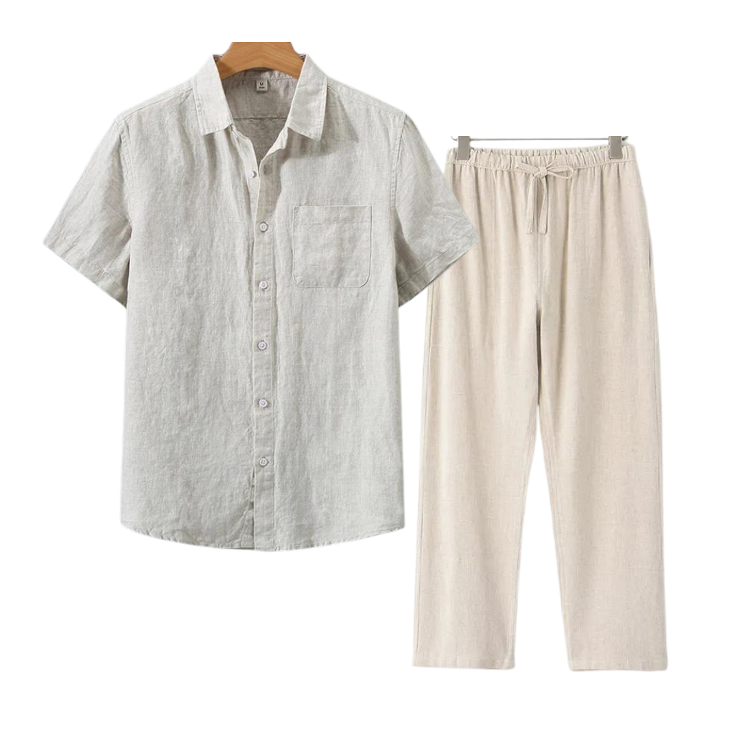 TheighT Linen Set (Short) VIP