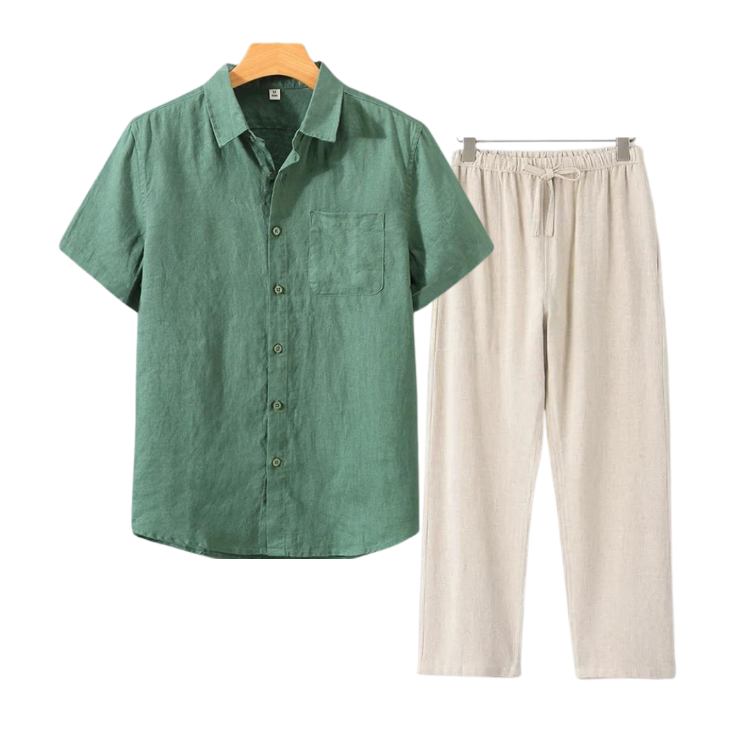 TheighT Linen Set (Short) VIP