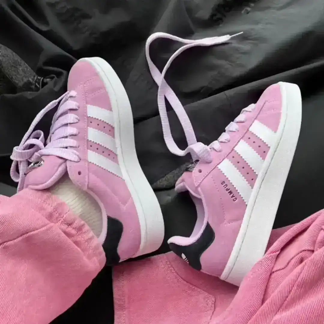 Adidas Campus 00s sneaker designed with a retro aesthetic, combining a padded collar, durable upper, and thick outsole for everyday lifestyle wear.
