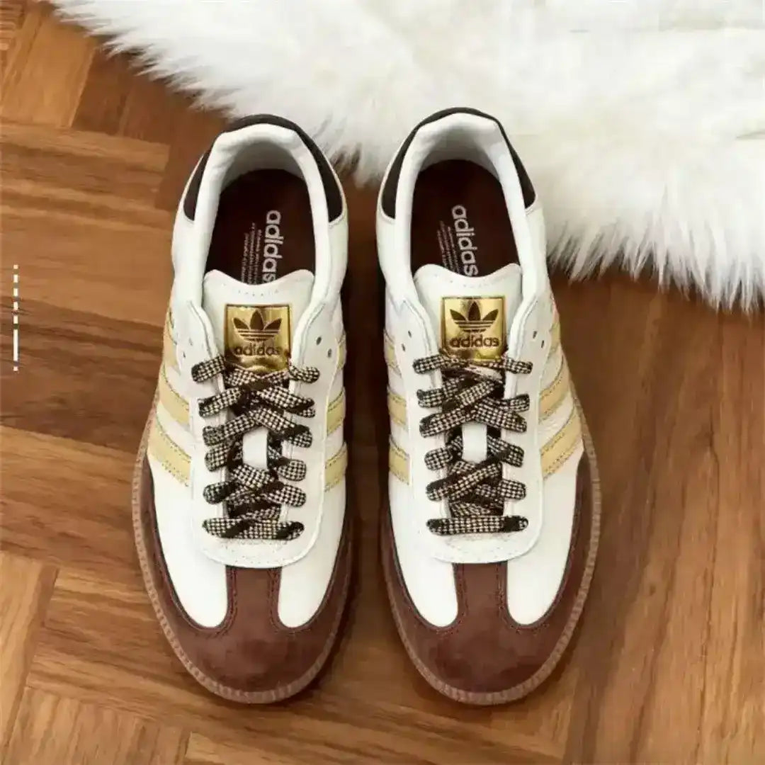 Adidas Samba OG Hong Kong Queen edition featuring distinctive colorway and premium leather upper - side profile view