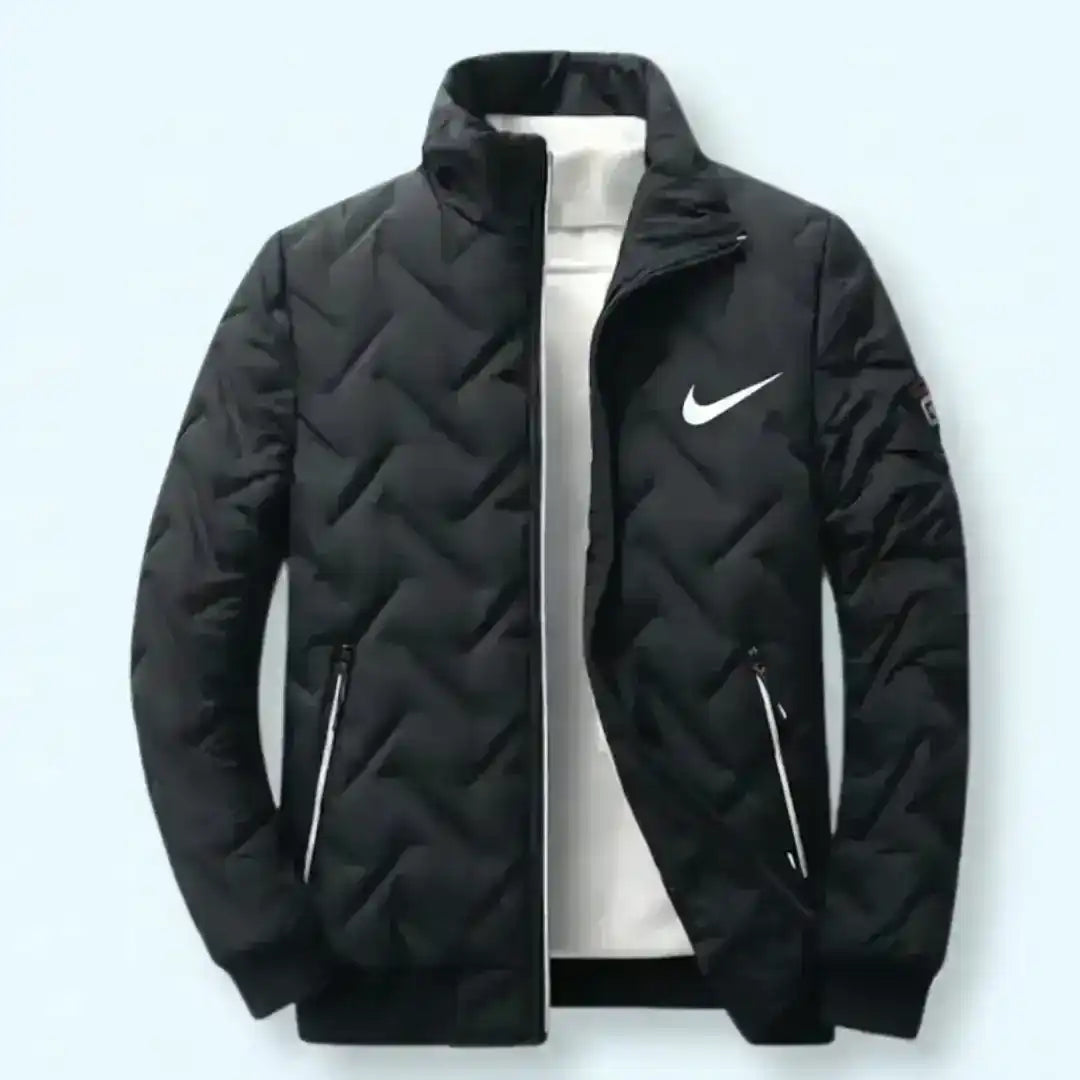 Nike quilted jacket designed for everyday wear and comfort

