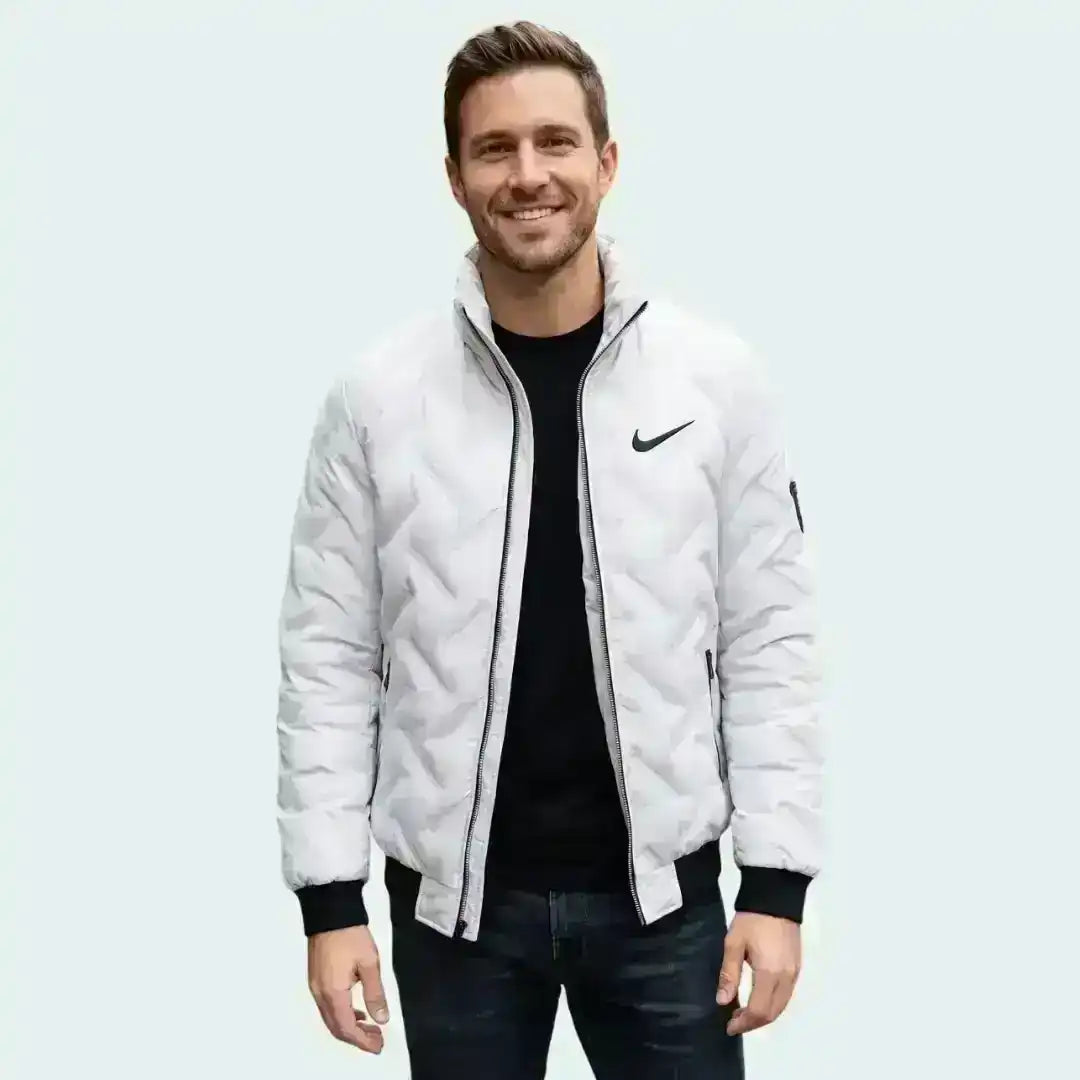 Nike quilted jacket designed for everyday wear and comfort
