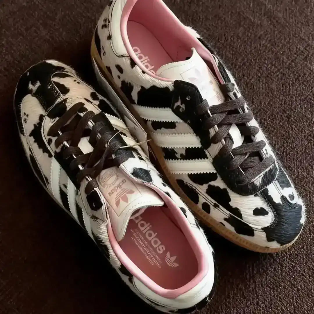Adidas Samba OG Cow Print limited edition sneaker side view