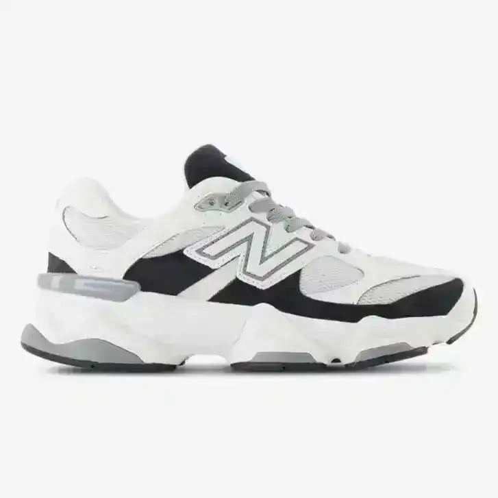 New Balance 9060 Reflection Black Oreo side profile sneaker