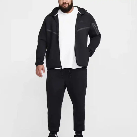 Nike Tech Fleece Windrunner Zip Jacket. Hooded design.